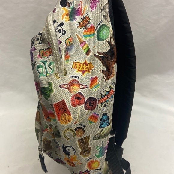 Jansport Student Mutli Character Bang Smash Hot Rare Book Bag Backpack - Picture 4 of 8